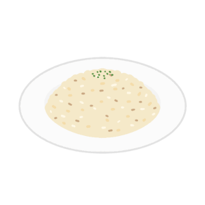 リゾットの無料イラスト素材