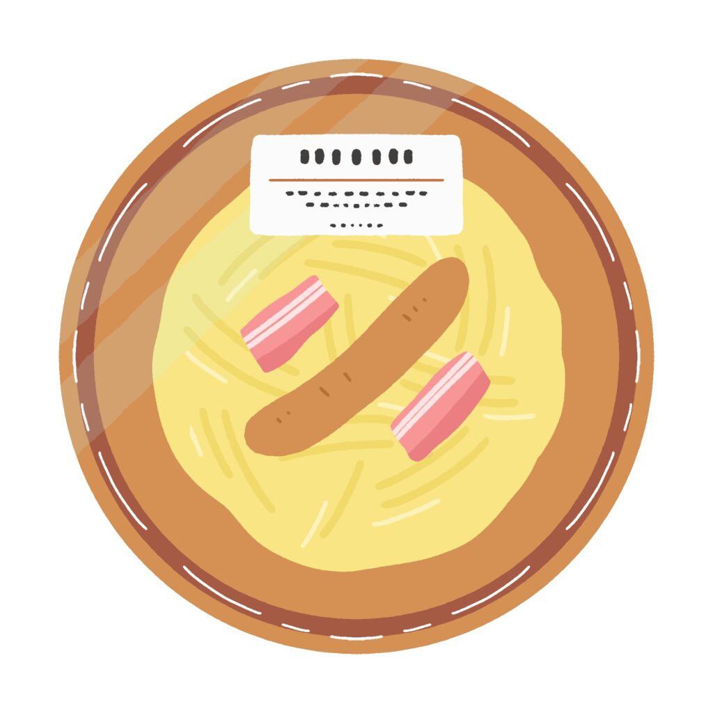 clip art of spaghetti with bacon and sausage-illpop.com