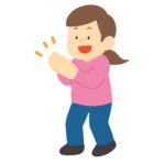 clip art of woman clapping hands-illpop.com