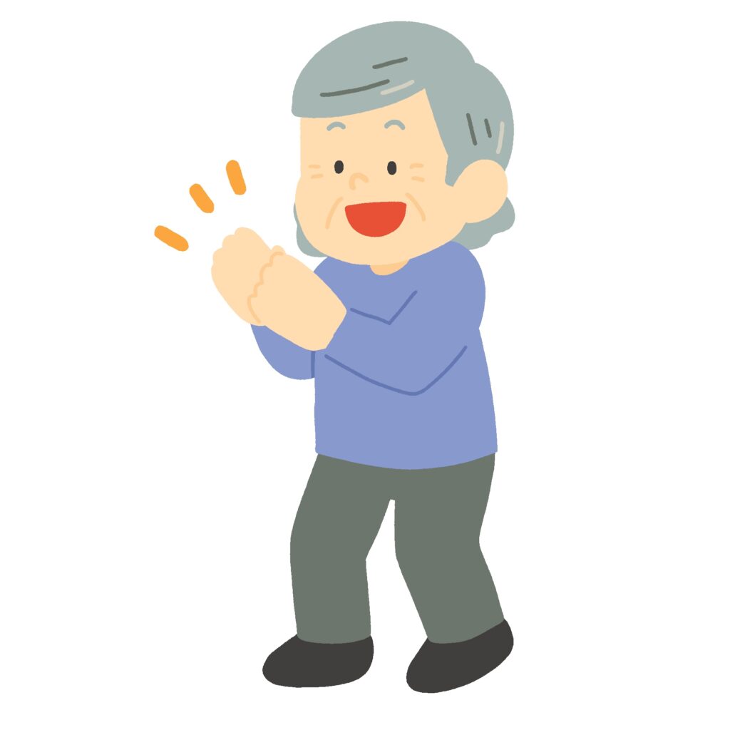 clip art of granny applauding-illpop.com