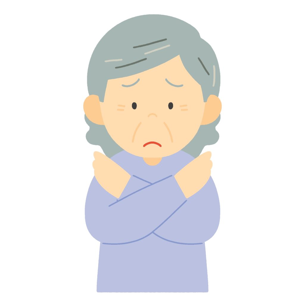 clip art of granny in NG pose(butterfly) Free Clip Arts