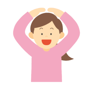 clip art of woman making OK sign on her head-illpop.com