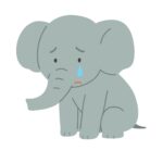 clip art of sad elephant-illpop.com