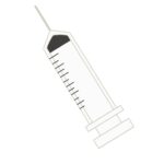 注射器の無料イラスト素材