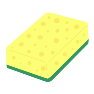 スポンジの無料イラスト素材