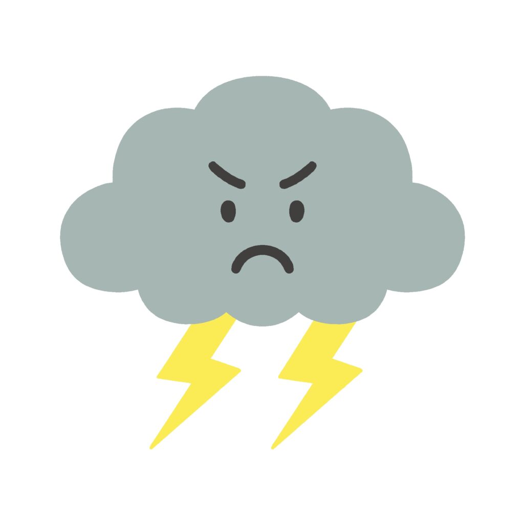 clip art of thundercloud character-illpop.com