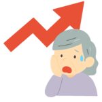 clip art of granny in trouble with rising prices-illpop.com