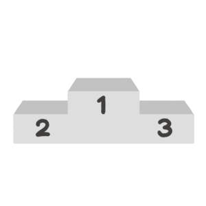 表彰台の無料イラスト素材