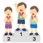 表彰式の無料イラスト素材