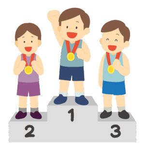 表彰式の無料イラスト素材