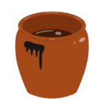 継ぎ足しのタレの無料イラスト素材