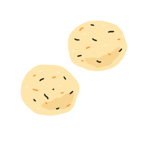 ひりゅうずの無料イラスト素材