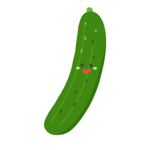 clip art of cucumber character-illpop.com