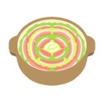 ミルフィーユ鍋の無料イラスト素材