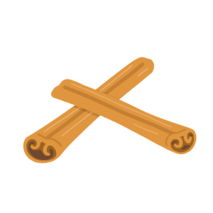 シナモンの無料イラスト素材