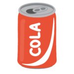 コーラの缶の無料イラスト素材