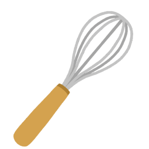 泡だて器の無料イラスト素材