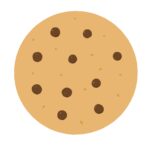 チョコチップクッキーの無料イラスト素材