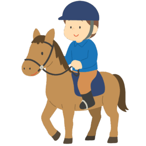 clip art of man riding a horse-illpop.com