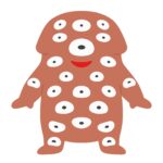 百目の無料イラスト素材