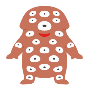 百目の無料イラスト素材