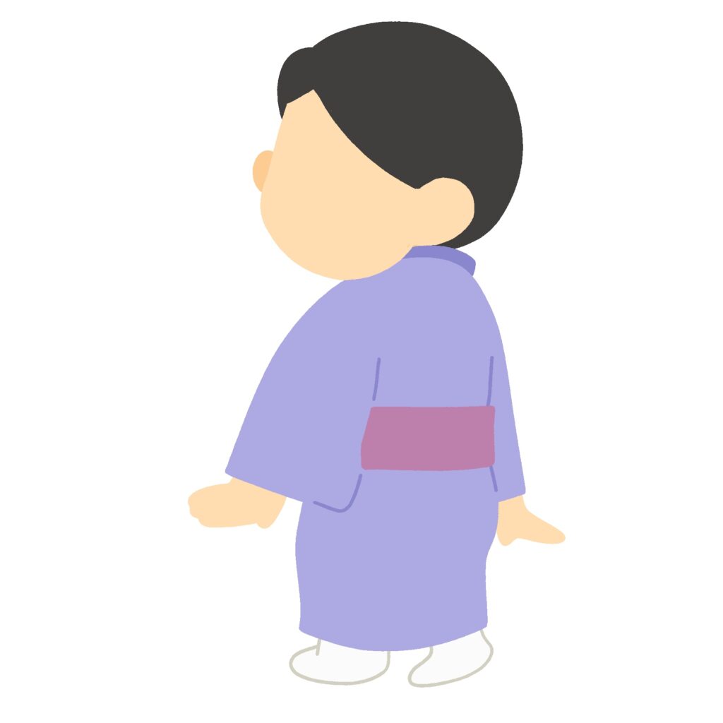 のっぺらぼうの無料イラスト素材