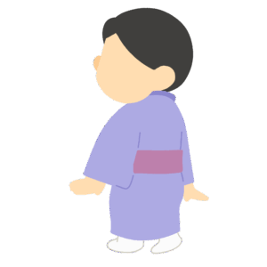 のっぺらぼうの無料イラスト素材