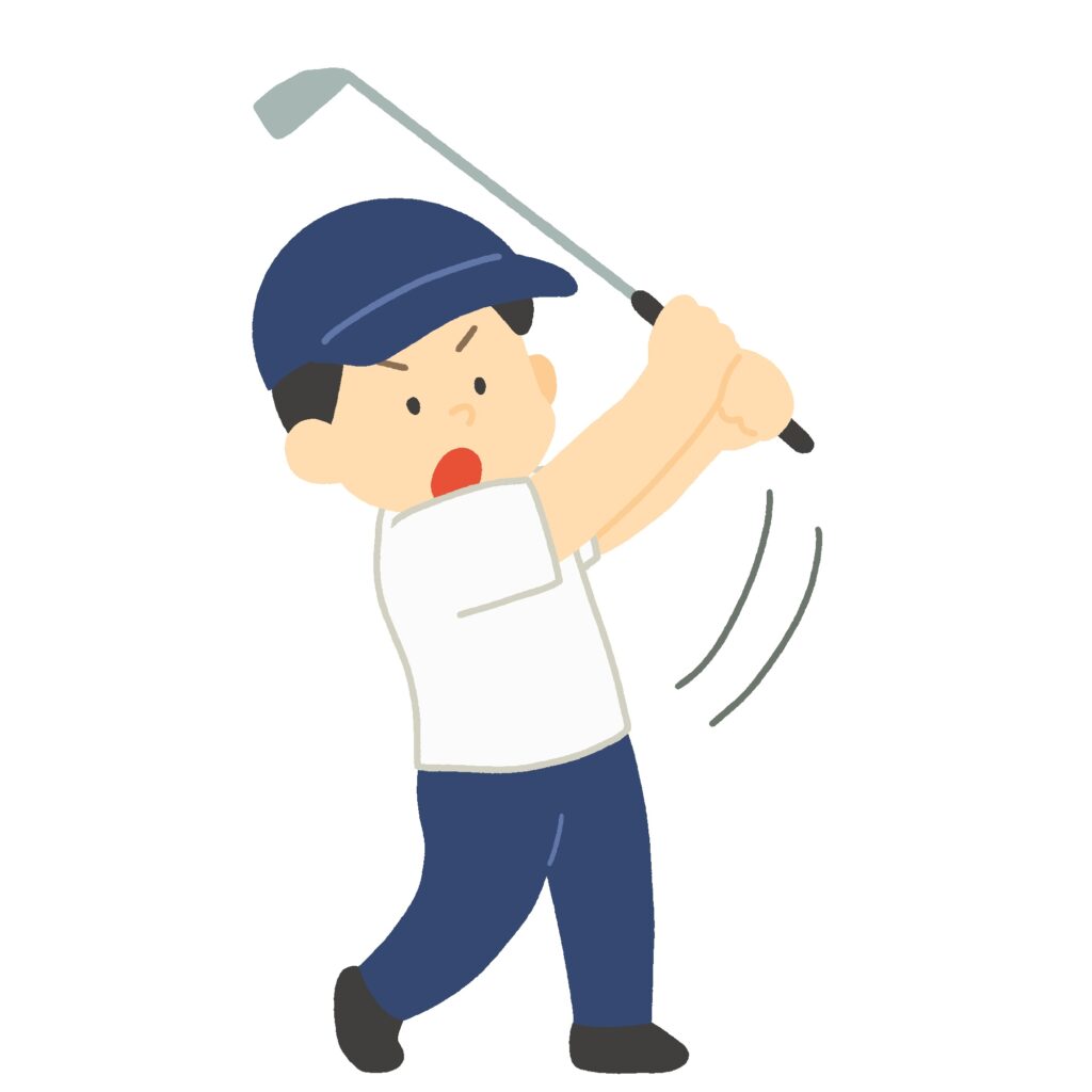 clip art of golfer-illpop.com