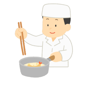 clip art of cook frying tempura-illpop.com
