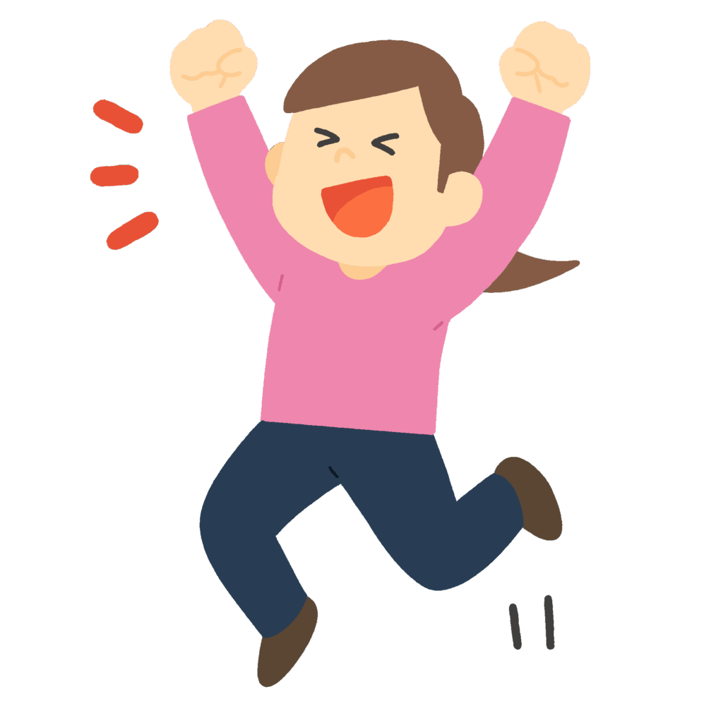 clip art of woman jumping for joy-illpop.com