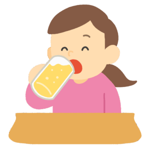 clip art of woman drinking beer-illpop.com
