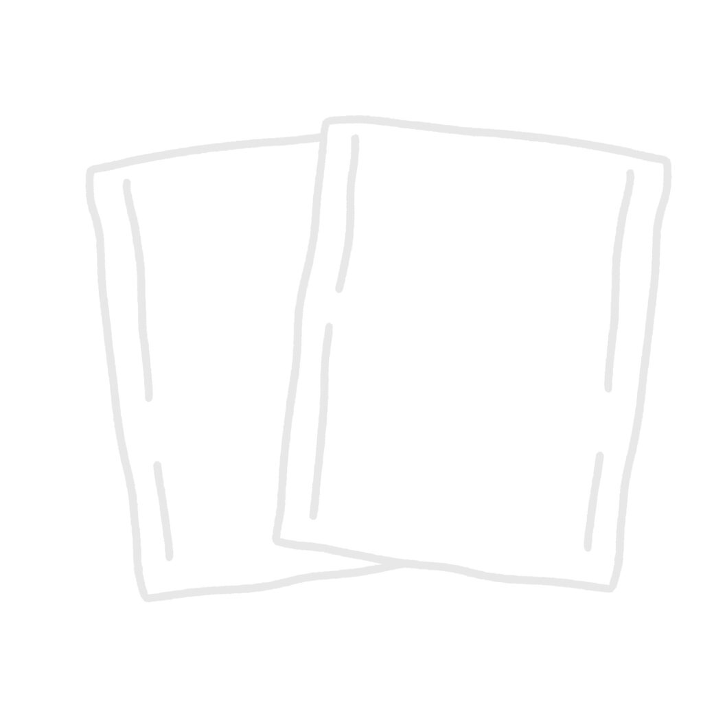 コットンパフの無料イラスト素材