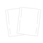 コットンパフの無料イラスト素材