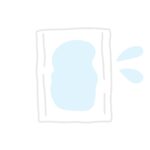 clip art of lotion-soaked cotton cloth-illpop.com