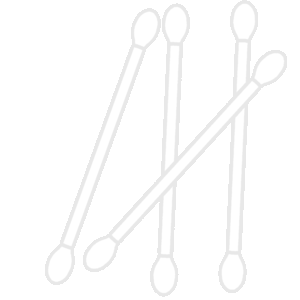 綿棒の無料イラスト素材