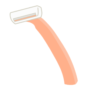 clip art of T-shape razor-illpop.com