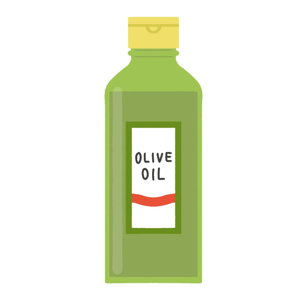 オリーブオイルの無料イラスト素材