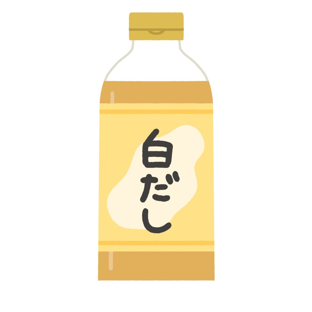 白だしの無料イラスト素材