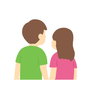 clip art of lover's back view-illpop.com