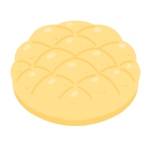 clip art of melon bread-illpop.com