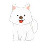 clip art of white dog-illpop.com