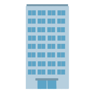 高層ビルの無料イラスト素材