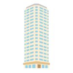 タワーマンションのイラスト