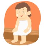 clip art of woman in sauna-illpop.com