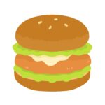 clip art of fish burger-illpop.com