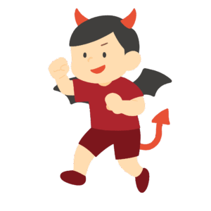 悪魔の無料イラスト素材