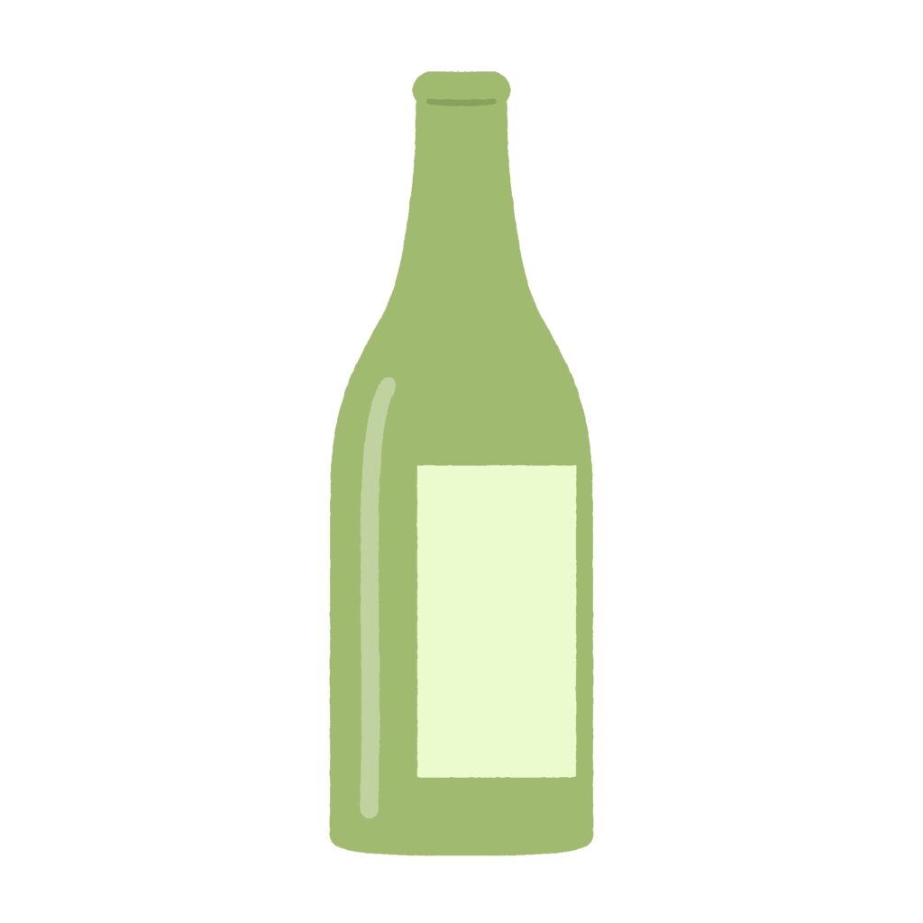 clip art of green glass bottle-illpop.com