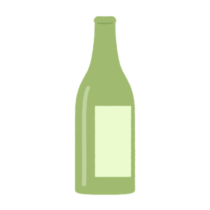 clip art of green glass bottle-illpop.com