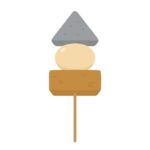 clip art of oden(egg, konnyaku, fish paste)free