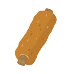 free burdock root roll(paste) clip art